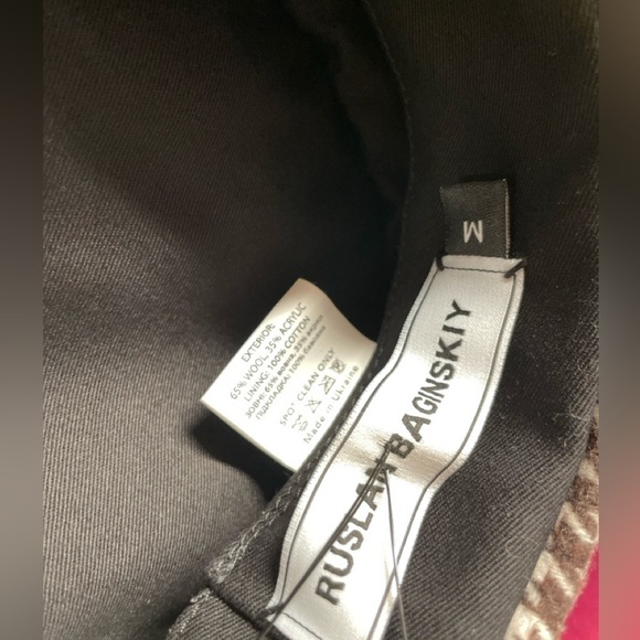 Ruslan Baginskiy Houndstooth Pattern Baker Boy
Hat - Picture 7 of 7